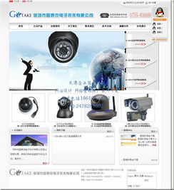 電子技術產品公司網站建設 一站式網絡技術服務解決方案